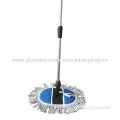 Stainless Steel Pole Dust Mop, Anti-rust Handle, Pedal Gear Transmission Dehydration Design